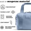 imageFit ampamp Fresh Neoprene Lunch Bag For Women Insulated Womens Lunch Bag For Work Tear ampamp Stain Resistant Large Lunch Box For Women With Containers and Ice Machine Washable Remi Bag Dark ChocolateBlue