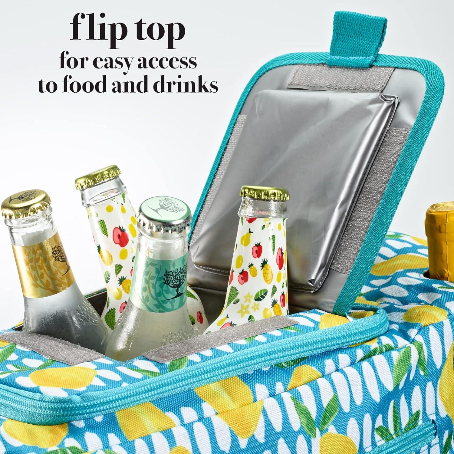 imageFit ampamp Fresh Soft Cooler Bag  Insulated Waterproof Wine Carrier and 24 Can Cooler for Men and Women Beach UseGreen