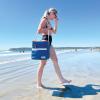 imageFit ampamp Fresh Foundry Soft Cooler Bag Insulated Leak Proof 12 Can Small Soft Sided Cooler Bag for Men and Women Portable Travel ampamp Beach Cooler Bag with Removable Hard Liner Stain ResistantNavy