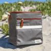 imageFit ampamp Fresh Foundry Soft Cooler Bag Insulated Leak Proof 12 Can Small Soft Sided Cooler Bag for Men and Women Portable Travel ampamp Beach Cooler Bag with Removable Hard Liner Stain ResistantSteel