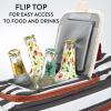 imageFit ampamp Fresh Soft Cooler Bag  Insulated Waterproof Wine Carrier and 24 Can Cooler for Men and Women Beach UseBlack  White