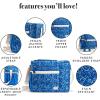 imageFit ampamp Fresh Soft Cooler Bag  Insulated Waterproof Wine Carrier and 24 Can Cooler for Men and Women Beach UseBlue