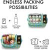 imageFit ampamp Fresh Soft Cooler Bag  Insulated Waterproof Wine Carrier and 24 Can Cooler for Men and Women Beach UseGreen