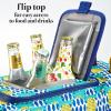 imageFit ampamp Fresh Soft Cooler Bag  Insulated Waterproof Wine Carrier and 24 Can Cooler for Men and Women Beach UsePineapple