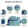 imageFit ampamp Fresh Soft Cooler Bag  Insulated Waterproof Wine Carrier and 24 Can Cooler for Men and Women Beach UsePineapple