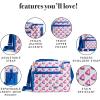 imageFit ampamp Fresh Soft Cooler Bag  Insulated Waterproof Wine Carrier and 24 Can Cooler for Men and Women Beach UseWatermelon