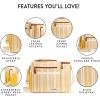 imageFit ampamp Fresh Soft Cooler Bag  Insulated Waterproof Wine Carrier and 24 Can Cooler for Men and Women Beach UseYellow