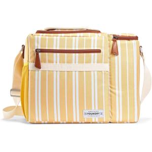 imageFit ampamp Fresh Soft Cooler Bag  Insulated Waterproof Wine Carrier and 24 Can Cooler for Men and Women Beach UseYellow