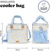 imageFit ampamp Fresh 24Can Soft Cooler Bag Insulated LeakResistant Portable Soft Cooler Large Cooler Soft Sided Cooler Bag Travel Cooler Pina ColadaLemon Vines