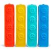 imageCool Coolers by Fit ampamp Fresh Kids Icicle Lunch Box Ice Pack Sticks Icicle Ice Sticks for Lunch Bags and Coolers Lunch Ice Pack Sticks Reusable Multicolored Smile Icicles 8PKMulticolor Smiles  4PK
