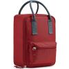 imageFit ampamp Fresh Connor Kids Lunch Tote Versatile Thermal Insulated Lunch Box for School and Camp Adult Lunch Bag with Front Zip Pocket RedCardinal Red