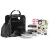 imageFit ampamp Fresh DIY Sticker Lunch Bag For Kids Insulated Lunch Box For Kids Boys ampamp Girls With 3 Matching Snack Containers ampamp 2 Sticker Sets School Lunch Box BlackBlack