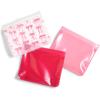 imageFit ampamp Fresh Reusable PEVA Storage Bags 3 Pack Reusable Food Storage Bags LeakProof Bag Durable Reusable Sandwich Bags Freezer Safe Bags Hand Wash Easy to Clean EcoFriendly Pink BowsPink Bows