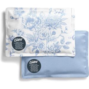 imageCool Coolers by Fit ampamp Fresh 2 Pack Soft Ice Flexible Stretch Nylon Reusable Ice Packs for Lunch Boxes ampamp Coolers Unicorn StripeBlue Floral Toile