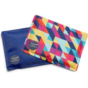 imageCool Coolers by Fit ampamp Fresh 2 Pack Soft Ice Flexible Stretch Nylon Reusable Ice Packs for Lunch Boxes ampamp Coolers Unicorn StripeMulti Prism Geo  Cobalt
