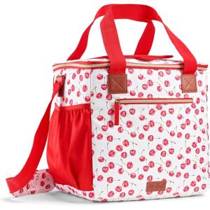 imageFit ampamp Fresh 24Can Soft Cooler Bag Insulated LeakResistant Portable Soft Cooler Large Cooler Soft Sided Cooler Bag Travel Cooler Pina ColadaCherry