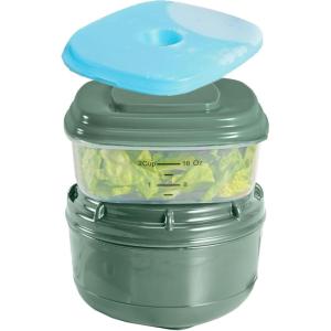 imageRachael Ray Soup ampamp Sandwich Container For Lunch Hot Soup Lunch Container For Adults Reusable Soup Bowl With Container For Sandwich or Toppings Includes Removable Ice Pack Hot or Cold Food StorageSoup  Sandwich Set  Green