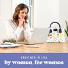 imageFit ampamp Fresh Bloomington Lunch Bag for Women  Insulated Large Lunch Box for Work with Containers LeakResistant StainResistant Zipper Closure All Smiles Bubble GumFruit Print