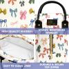 imageFit ampamp Fresh Bloomington Lunch Bag for Women  Insulated Large Lunch Box for Work with Containers LeakResistant StainResistant Zipper Closure All Smiles Bubble GumFall Bows