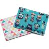 imageFit ampamp Fresh Cool Coolers 2 Pack Soft Ice for Lunch Bags Flexible Stretch Nylon Durable Reusable Lunch Box Ice Packs Soft Ice Reusable Freezer Packs Lunch Ice Easy to Clean Taupe CheckerboardMulticolor
