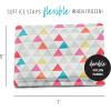 imageFit ampamp Fresh Cool Coolers 2 Pack Soft Ice for Lunch Bags Flexible Stretch Nylon Durable Reusable Lunch Box Ice Packs Soft Ice Reusable Freezer Packs Lunch Ice Easy to Clean Taupe CheckerboardMulticolor