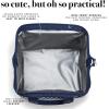 imageFit ampamp Fresh Charlotte Adult Insulated Lunch Bag with Carry Handles Graphic CheetahNavy Sketch Diamonds