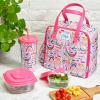 imageFit ampamp Fresh Lunch Bag For Women Insulated Womens Lunch Bag For Work Leakproof ampamp StainResistant Large Lunch Box For Women With Containers Tumbler and Ice Pack Zipper Closure Wichita Bag X SpotRainbow