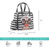 imageFit ampamp Fresh Lunch Bag For Women Insulated Womens Lunch Bag For Work Leakproof ampamp StainResistant Large Lunch Box For Women With Containers Tumbler and Ice Pack Zipper Closure Wichita Bag X SpotBW Glam Cat