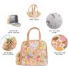 imageFit ampamp Fresh Lunch Bag For Women Insulated Womens Lunch Bag For Work Leakproof ampamp StainResistant Large Lunch Box For Women With Containers Tumbler and Ice Pack Zipper Closure Wichita Bag X SpotGroovy Floral