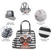 imageFit ampamp Fresh Lunch Bag For Women Insulated Womens Lunch Bag For Work Leakproof ampamp StainResistant Large Lunch Box For Women With Containers Tumbler and Ice Pack Zipper Closure Wichita Bag X SpotBW Glam Cat