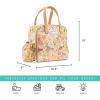 imageFit ampamp Fresh Lunch Bag For Women Insulated Womens Lunch Bag For Work Leakproof ampamp StainResistant Large Lunch Box For Women With Containers Tumbler and Ice Pack Zipper Closure Wichita Bag X SpotGroovy Floral