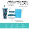 imageFit ampamp Fresh Lunch Bag For Women Insulated Womens Lunch Bag For Work Leakproof ampamp StainResistant Large Lunch Box For Women With Containers Tumbler and Ice Pack Zipper Closure Wichita Bag X SpotTeal Leopard