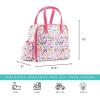 imageFit ampamp Fresh Lunch Bag For Women Insulated Womens Lunch Bag For Work Leakproof ampamp StainResistant Large Lunch Box For Women With Containers Tumbler and Ice Pack Zipper Closure Wichita Bag X SpotRainbow