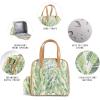 imageFit ampamp Fresh Lunch Bag For Women Insulated Womens Lunch Bag For Work Leakproof ampamp StainResistant Large Lunch Box For Women With Containers Tumbler and Ice Pack Zipper Closure Wichita Bag X SpotPalm Leaves