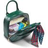 imageFit ampamp Fresh Lyon Modern Lunch Bag With Travel Utensils For Women Insulated Womens Lunch Bag For Work Leakproof ampamp StainResistant Large Lunch Box For Women Faux Croc Leather BlackLyon Emerald