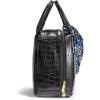 imageFit ampamp Fresh Lyon Modern Lunch Bag With Travel Utensils For Women Insulated Womens Lunch Bag For Work Leakproof ampamp StainResistant Large Lunch Box For Women Faux Croc Leather BlackLyon Black