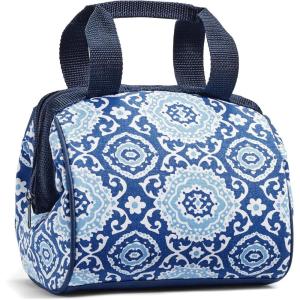 imageFit ampamp Fresh Charlotte Adult Insulated Lunch Bag with Carry Handles Graphic CheetahNavy Medallion Bloom