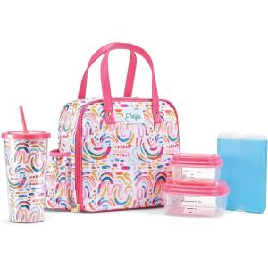 imageFit ampamp Fresh Lunch Bag For Women Insulated Womens Lunch Bag For Work Leakproof ampamp StainResistant Large Lunch Box For Women With Containers Tumbler and Ice Pack Zipper Closure Wichita Bag X SpotRainbow