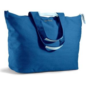 imageFit ampamp Fresh Large Beach Bag for Women  Extra Large Travel Tote With PocketsCobalt