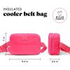 imageFit amp Fresh Carefree Cooler Collection  Insulated Leakproof WaterResistant Tote amp Mini Sling Bag for Summer Pool amp Travel3Can  Hot Pink