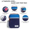 imageFit amp Fresh Foundry Thayer Insulated Lunch Bag with 2 Food Containers Reusable Lunch Box Mini Cooler Bag Perfect for Work College PicnicsBlue