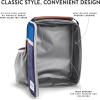 imageFit amp Fresh Foundry Thayer Insulated Lunch Bag with 2 Food Containers Reusable Lunch Box Mini Cooler Bag Perfect for Work College PicnicsBlue
