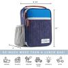 imageFit amp Fresh Foundry Thayer Insulated Lunch Bag with 2 Food Containers Reusable Lunch Box Mini Cooler Bag Perfect for Work College PicnicsBlue