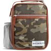 imageFit amp Fresh Foundry Thayer Insulated Lunch Bag with 2 Food Containers Reusable Lunch Box Mini Cooler Bag Perfect for Work College PicnicsCamo