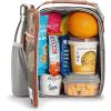 imageFit amp Fresh Foundry Thayer Insulated Lunch Bag with 2 Food Containers Reusable Lunch Box Mini Cooler Bag Perfect for Work College PicnicsCamo