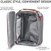 imageFit amp Fresh Foundry Thayer Insulated Lunch Bag with 2 Food Containers Reusable Lunch Box Mini Cooler Bag Perfect for Work College PicnicsSteel