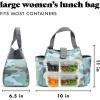 imageFit amp Fresh Lunch Bag For Women Insulated Womens Lunch Bag For Work Leakproof amp StainResistant Large Lunch Box For Women With Containers and Matching Tumbler Snap Closure Westport Bag AquaSage Camo