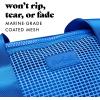 imageFit amp Fresh The Shore Thing XL Marine Grade Mesh Beach Bag Extra Large Beach Tote Durable Sandproof Oversized Pool BagMarina Blue